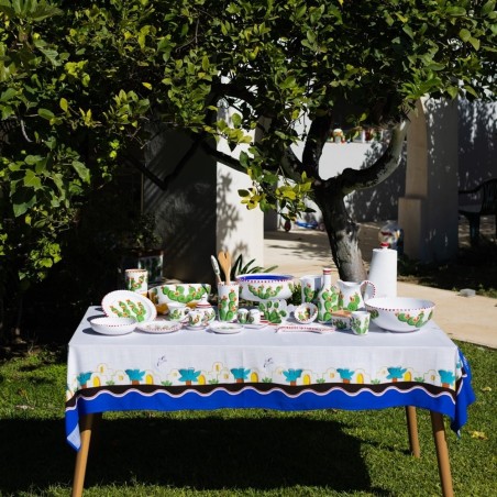 Rectangular tablecloth Dammusi De Simone Pottery Rectangular tablecloth Dammusi De Simone Pottery